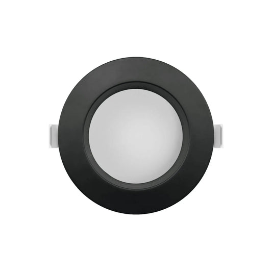 P-7216 6 Inch Round Black 10/18/28W, 950/1750/2700 Lumens, 5CCT Slim Light