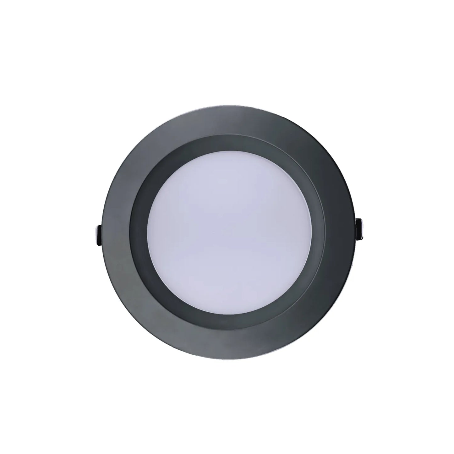 P-7221 8 Inch Round Black 50/80W, 5000/8000 Lumens, 5CCT Slim Light