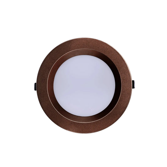 P-7222 8 Inch Round Bronze 50/80W, 5000/8000 Lumens, 5CCT Slim Light