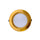 P-7224 8 Inch Round Brushed Brass 50/80W, 5000/8000 Lumens, 5CCT Slim Light