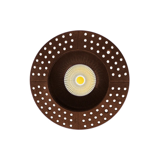 P-7231 5 Inch Trimless Round Bronze 23-50W, 2200-5000 Lumens, 5CCT Recessed Light