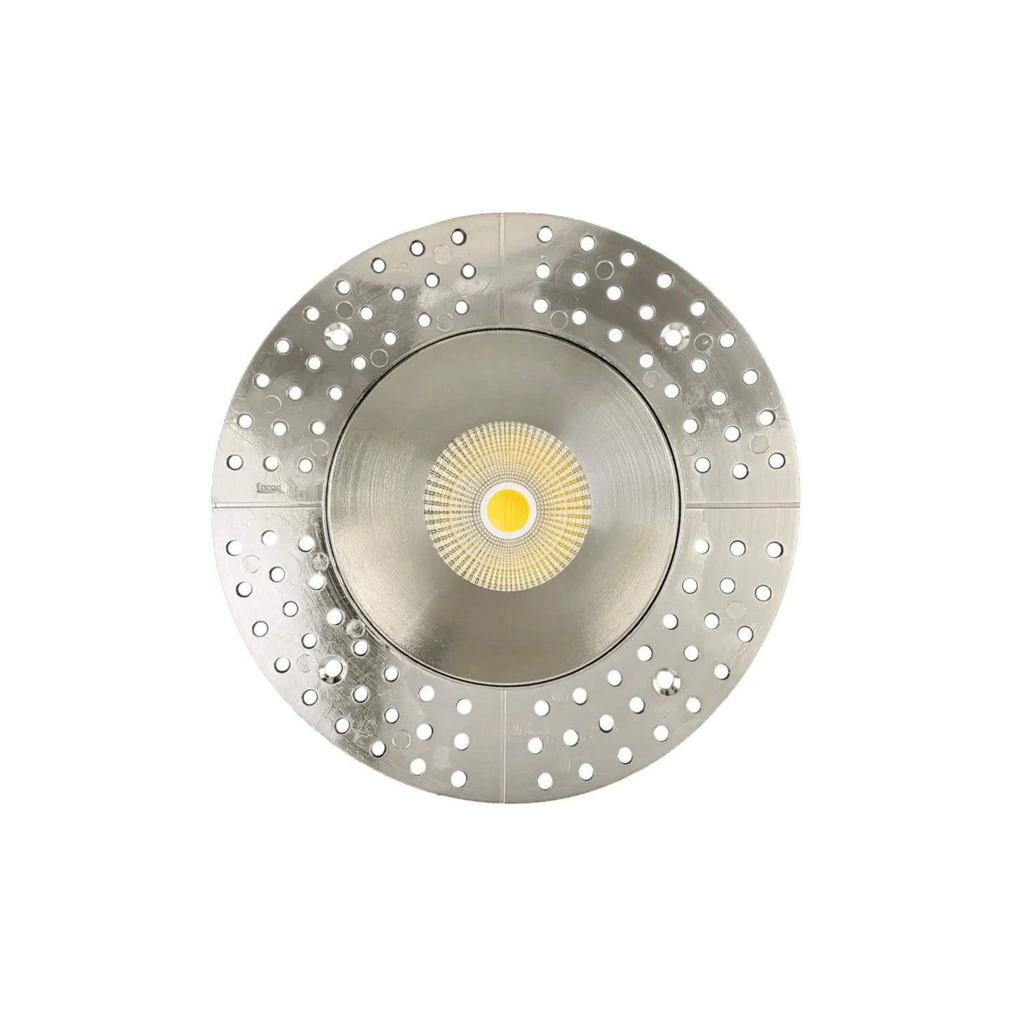 P-7232 5 Inch Trimless Round Brushed Nickel 23-50W, 2200-5000 Lumens, 5CCT Recessed Light