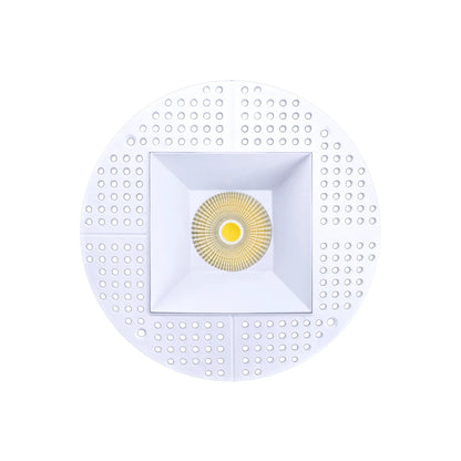 P-7235 5 Inch Trimless Square White 23-50W, 2200-5000 Lumens, 5CCT Recessed Light