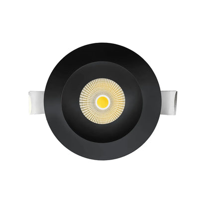 P-7241 5 Inch Round Black 23-50W, 2200-5000 Lumens, 5CCT Recessed Light