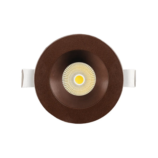 P-7243 5 Inch Round Bronze 23-50W, 2200-5000 Lumens, 5CCT Recessed Light
