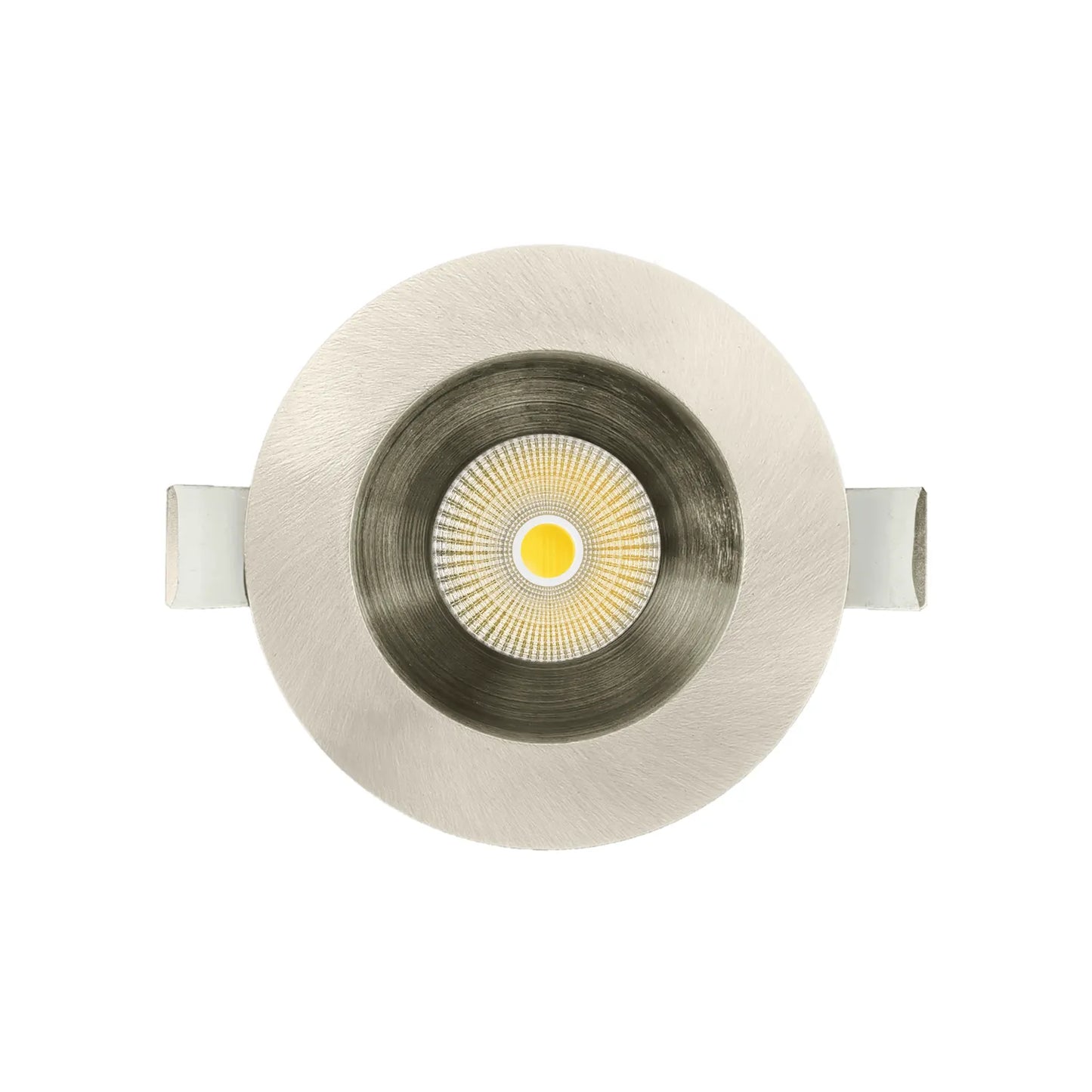 P-7244 5 Inch Round Brushed Nickel 23-50W, 2200-5000 Lumens, 5CCT Recessed Light