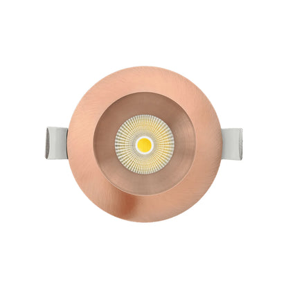 P-7246 5 Inch Round Brushed Copper 23-50W, 2200-5000 Lumens, 5CCT Recessed Light