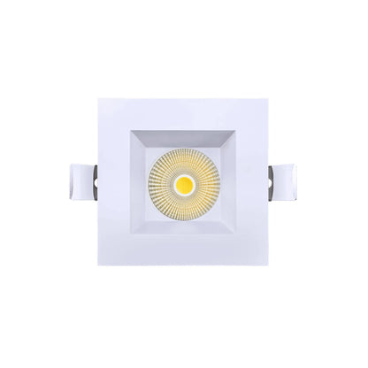 P-7248 5 Inch Square White 23-50W, 2200-5000 Lumens, 5CCT Recessed Light