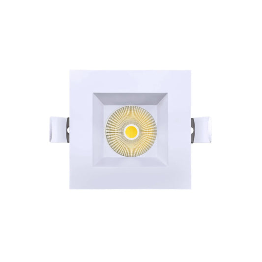 P-7248 5 Inch Square White 23-50W, 2200-5000 Lumens, 5CCT Recessed Light