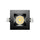 P-7249 5 Inch Square Black 23-50W, 2200-5000 Lumens, 5CCT Recessed Light
