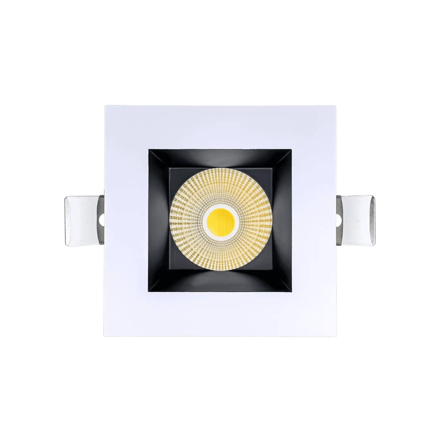 P-7250 5 Inch Square Two-Tone 23-50W, 2200-5000 Lumens, 5CCT Recessed Light