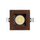 P-7251 5 Inch Square Bronze 23-50W, 2200-5000 Lumens, 5CCT Recessed Light