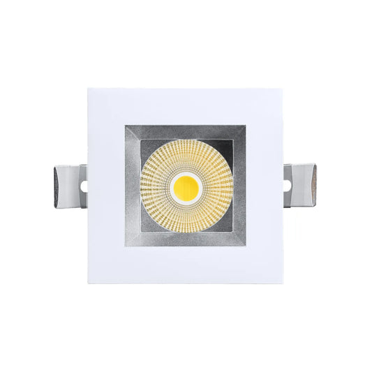 P-7255 5 Inch Square Haze 23-50W, 2200-5000 Lumens, 5CCT Recessed Light