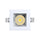 P-7255 5 Inch Square Haze 23-50W, 2200-5000 Lumens, 5CCT Recessed Light