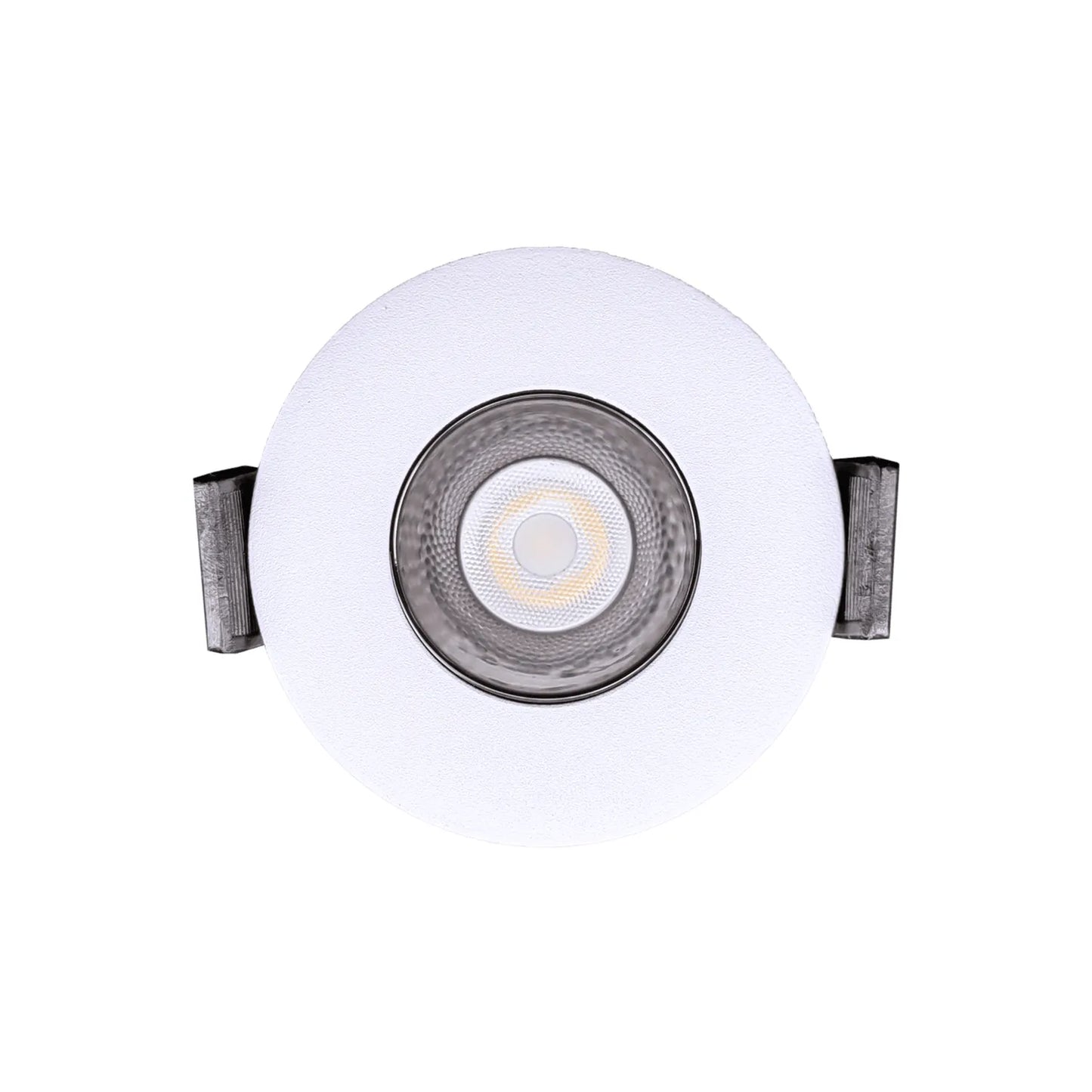 P-7256 2 Inch Single Head Round White 3W, 200 Lumens, 5CCT Recessed Light