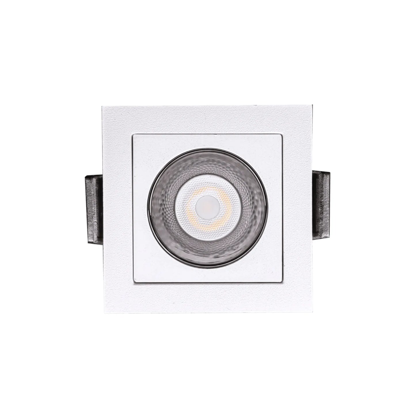 P-7258 2 Inch Single Head Square White 3W, 200 Lumens, 5CCT Recessed Light