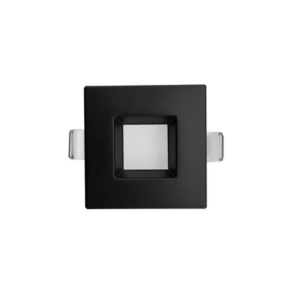 P-7268 2 Inch Square Black Finish 8W, 500 Lumens, 5CCT Slim Light