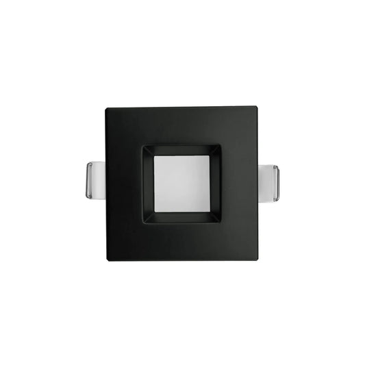 P-7268 2 Inch Square Black Finish 8W, 500 Lumens, 5CCT Slim Light