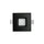 P-7268 2 Inch Square Black Finish 8W, 500 Lumens, 5CCT Slim Light