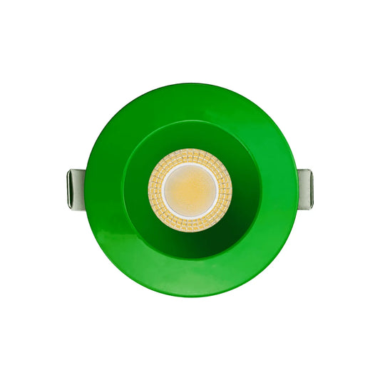 P-7275 3 Inch Round Green Finish, 9W, 850 Lumens, 5CCT Recessed Light