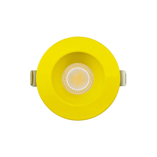 P-7280 3 Inch Round Yellow Finish HO, 15W, 1400 Lumens, 5CCT Recessed Light