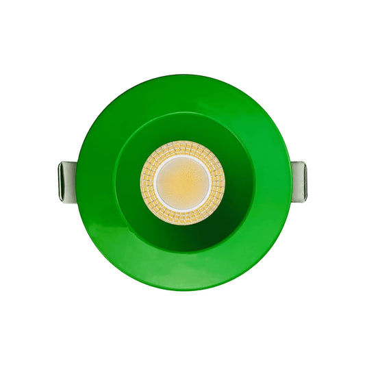 P-7281 3 Inch Round Green Finish HO, 15W, 1400 Lumens, 5CCT Recessed Light