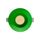 P-7281 3 Inch Round Green Finish HO, 15W, 1400 Lumens, 5CCT Recessed Light