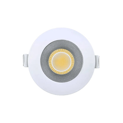 P-7283 3 Inch Round Haze Finish HO, 15W, 1400 Lumens, 5CCT Recessed Light
