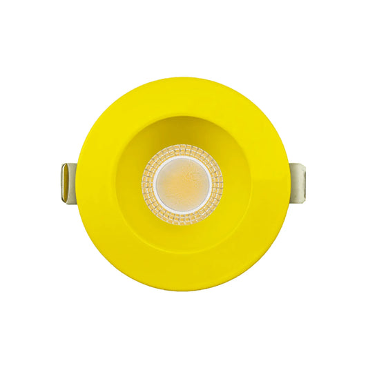 P-7286 3 Inch Round Yellow Finish HO, 24W, 2100 Lumens, Non-IC, 5CCT Recessed Light