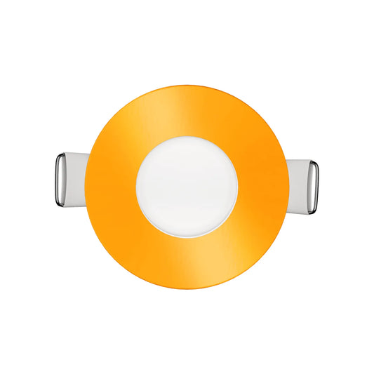P-7291 2 Inch Round Orange Finish, 5W, 300 Lumens, 5CCT Slim Light