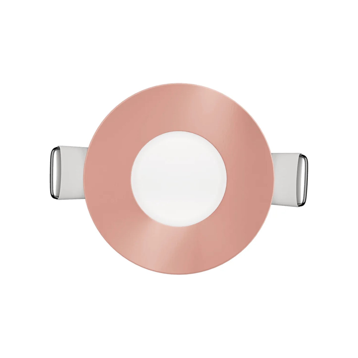 P-7295 2 Inch Round Rose Blush Finish, 5W, 300 Lumens, 5CCT Slim Light