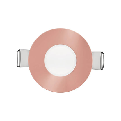 P-7295 2 Inch Round Rose Blush Finish, 5W, 300 Lumens, 5CCT Slim Light