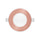 P-7307 4 Inch Round Rose Blush Finish, 12W, 1000 Lumens, 5CCT Slim Light