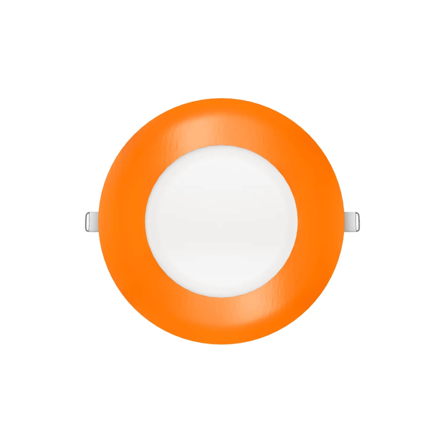 P-7309 5 Inch Round Orange Finish, 15W, 1350 Lumens, 5CCT Slim Light