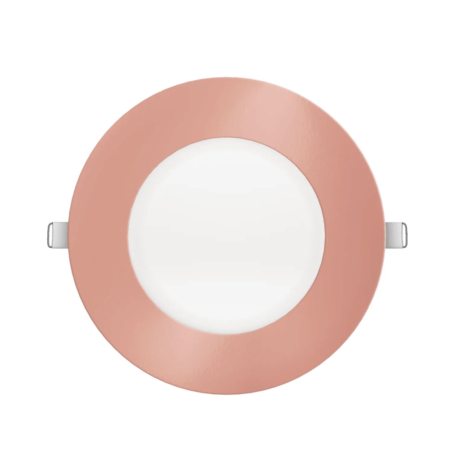 P-7313 5 Inch Round Rose Blush Finish, 15W, 1350 Lumens, 5CCT Slim Light