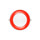 P-7314 6 Inch Round Red Finish, 20W, 1800 Lumens, 5CCT Slim Light