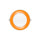 P-7315 6 Inch Round Orange Finish, 20W, 1800 Lumens, 5CCT Slim Light
