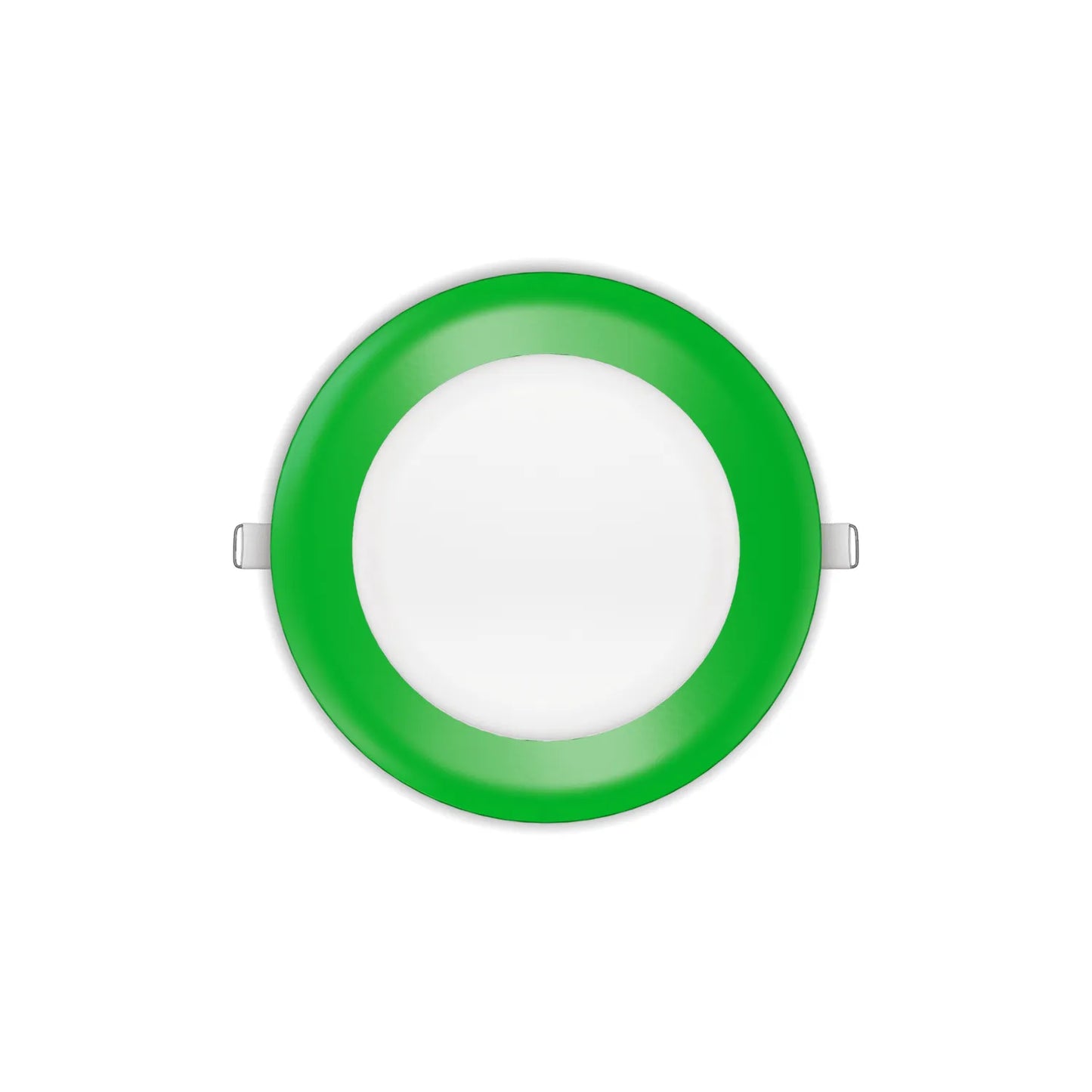 P-7317 6 Inch Round Green Finish, 20W, 1800 Lumens, 5CCT Slim Light