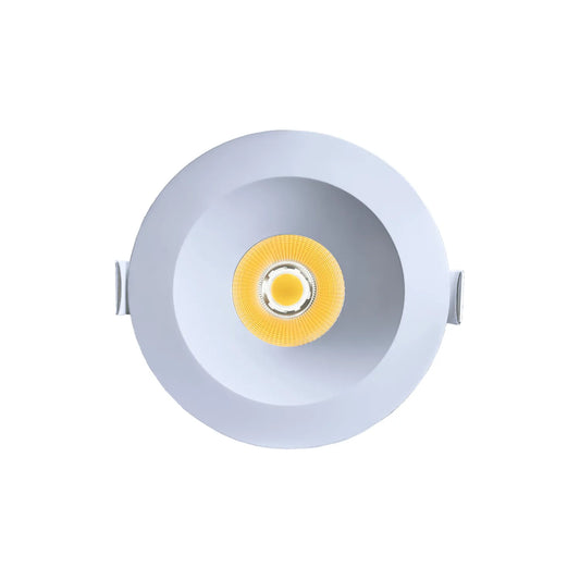 P-7325 6 Inch Round White 40-82W, 3800-7200 Lumens, 5CCT Recessed Light