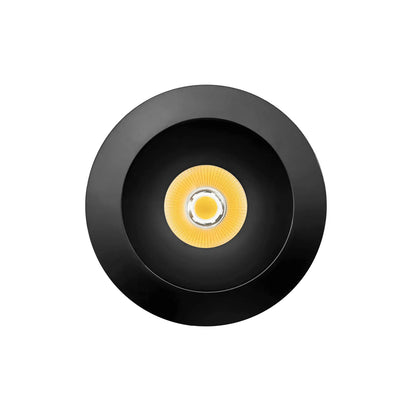 P-7326 6 Inch Round Black 40-82W, 3800-7200 Lumens, 5CCT Recessed Light