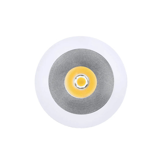 P-7331 6 Inch Round Haze Finish 40-82W, 3800-7200 Lumens, 5CCT Recessed Light