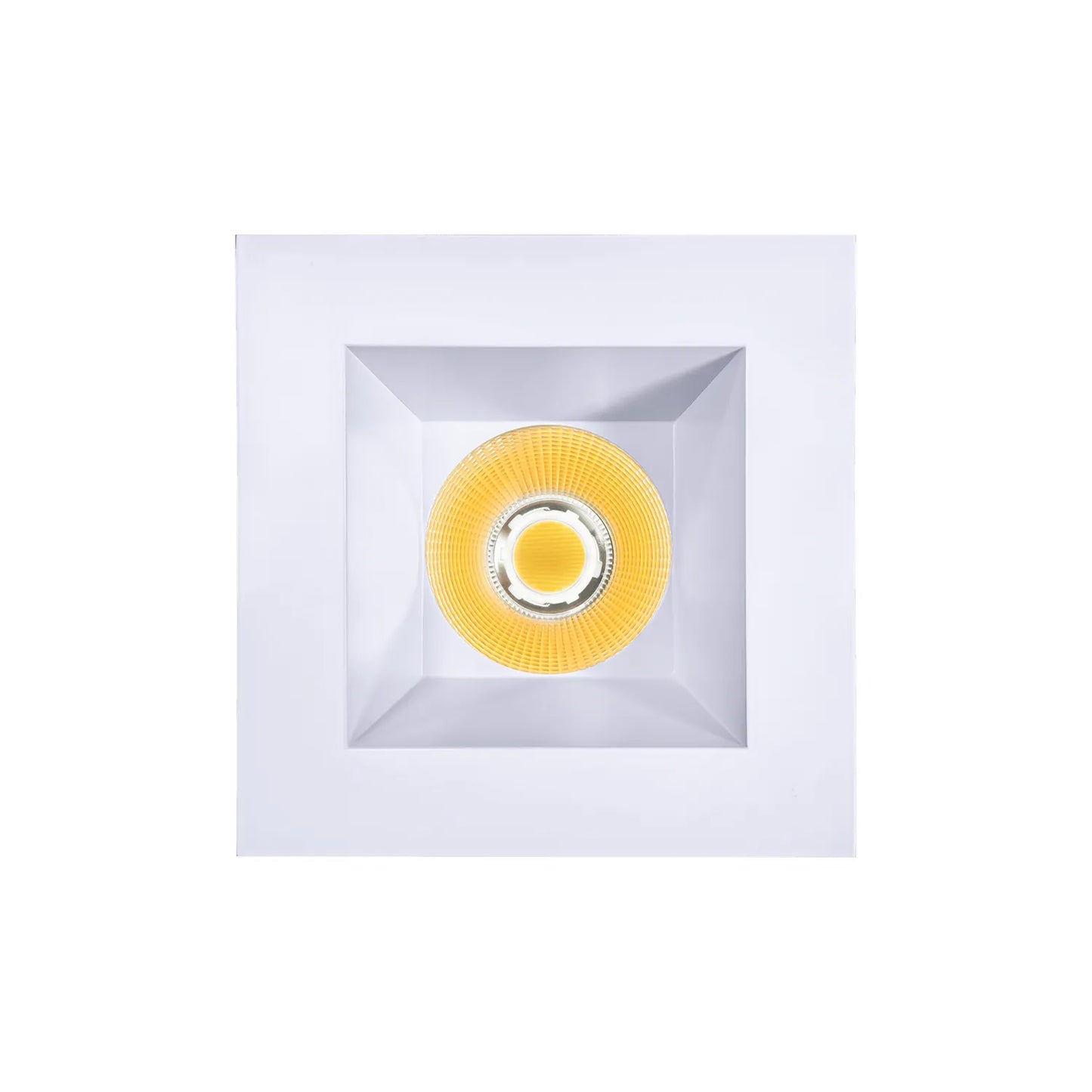 P-7333 6 Inch Square White 40-82W, 3800-7200 Lumens, 5CCT Recessed Light
