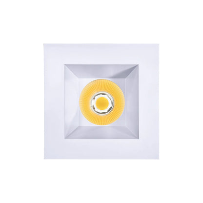 P-7333 6 Inch Square White 40-82W, 3800-7200 Lumens, 5CCT Recessed Light