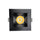 P-7334 6 Inch Square Black 40-82W, 3800-7200 Lumens, 5CCT Recessed Light