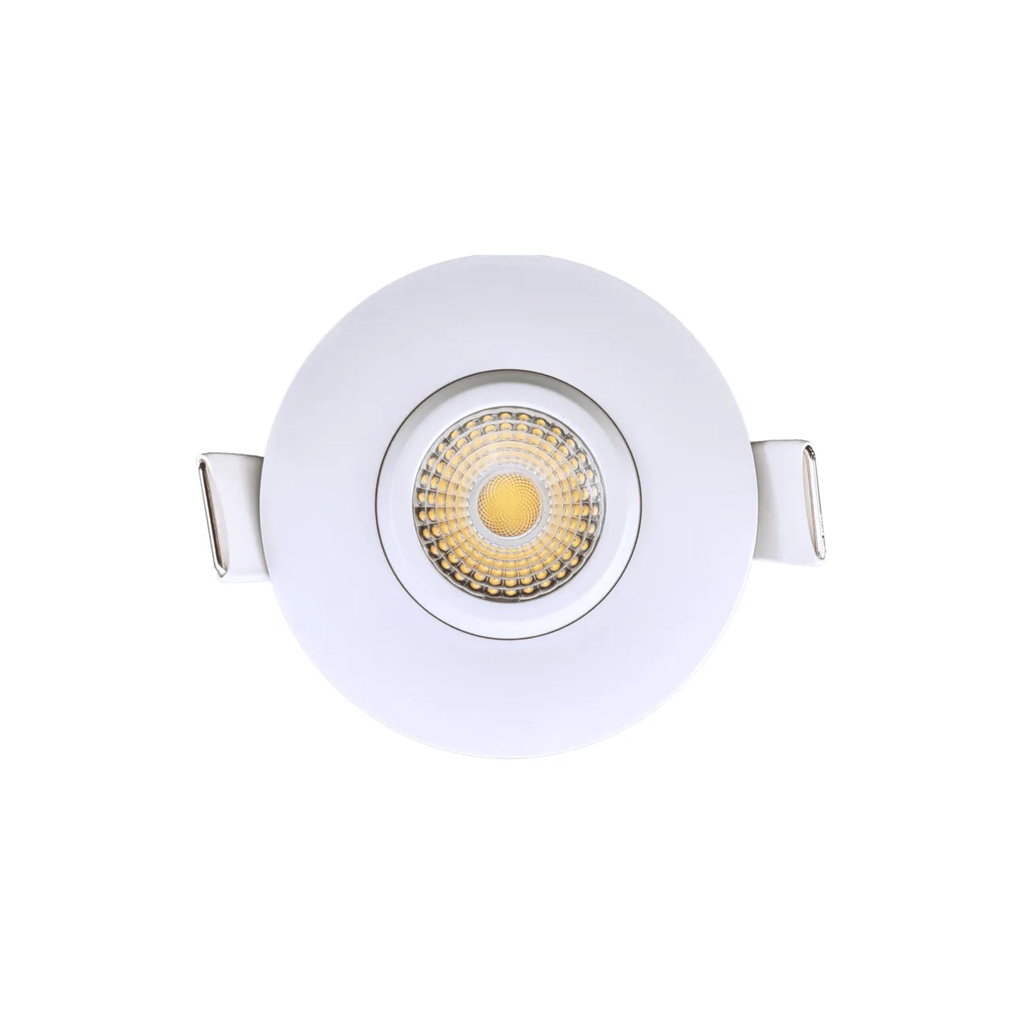 P-7341 2 Inch Round White HO, 8-14W, 700-1100 Lumens, 5CCT Gimbal Light