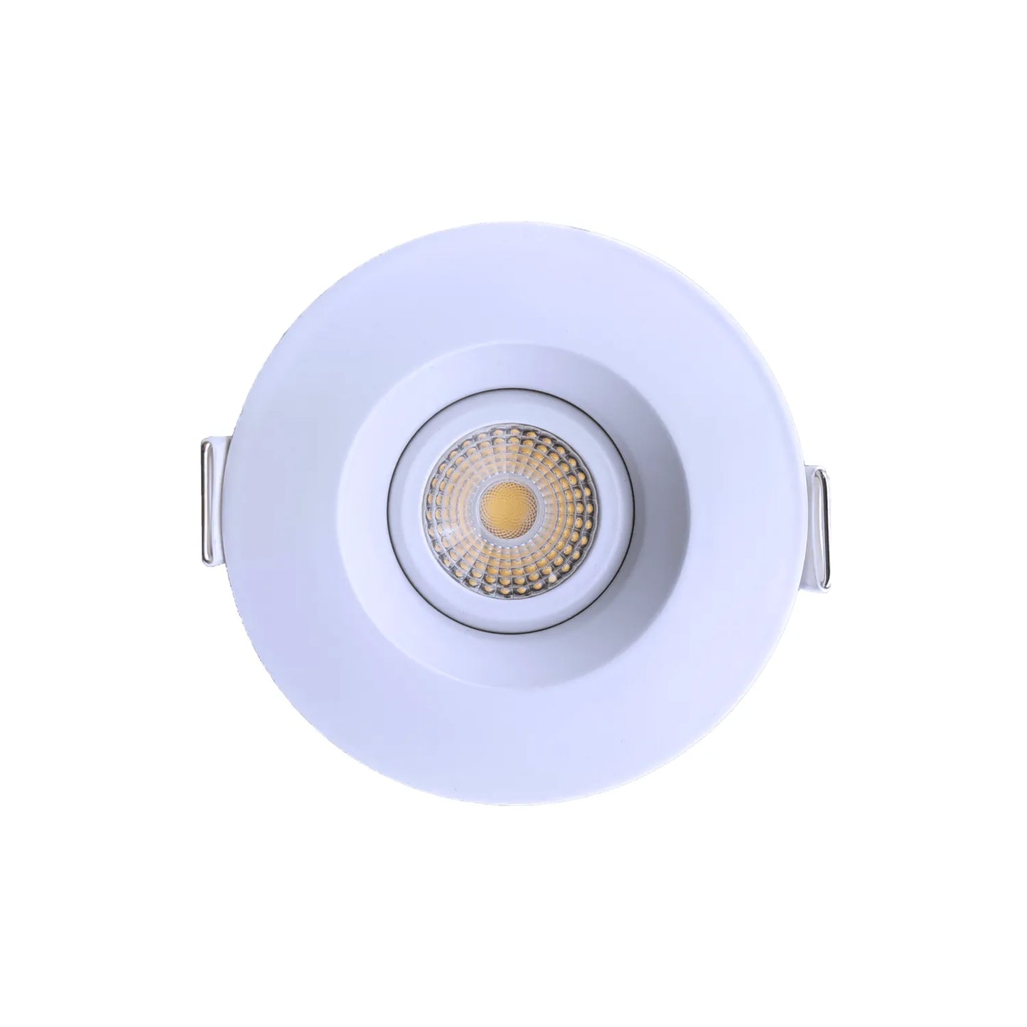 P-7343 2 Inch Round White HO, 8-14W, 700-1100 Lumens, 5CCT Regress Gimbal Light