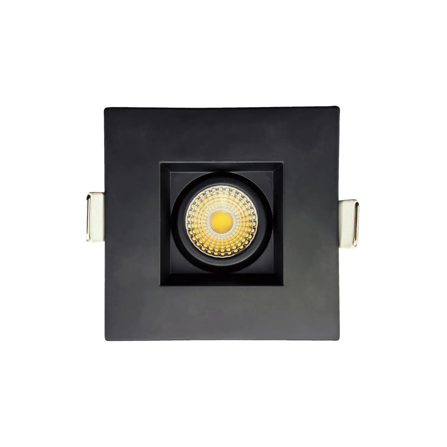 P-7346 2 Inch Square Black HO, 8-14W, 700-1100 Lumens, 5CCT Regress Gimbal Light