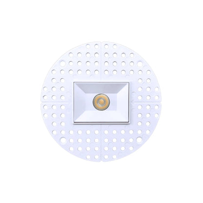 P-7355 1.5 Inch Trimless Ultra-Narrow Single Head White HO, 15W, 1100 Lumens, 5CCT Recessed Light