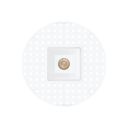 P-7399 2 inch Trimless Single Head Square White HO, 8/14W, 750/1200 Lumens, 5CCT Recessed Light