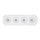 P-7406 2 inch Trimless 4 Head Round White HO, 56/80W, 4800/6800 Lumens, 5CCT Recessed Light